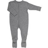 0-1M - Babyer Jumpsuits Joha 2 in 1 Wool Rib Jumpsuit - Grey
