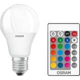 Blå - E27 LED-pærer Osram ST CLAS A RGBW 60 FR LED Lamps 2700K 9W E27