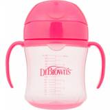 Dr. Brown's Pink Babyudstyr Dr. Brown's Soft Spout Transition Cup 180ml