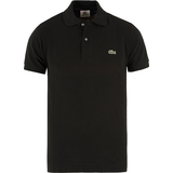 Lacoste Tøj Lacoste Petit Piqué Slim Fit Polo Shirt - Black