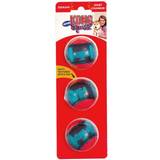 Stimulerende legetøj Kæledyr Kong Squeezz Action Ball M 3-pack