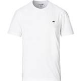Lacoste Rund hals Overdele Lacoste Short Sleeve T-shirt - White