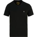 Polo Ralph Lauren Sort Overdele Polo Ralph Lauren Liquid Cotton Crew Neck T-shirt - Black