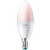 Varme hvide LED-pærer WiZ Color LED Lamps 4.9W E14