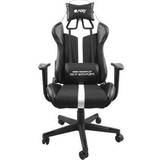Justerbart ryglæn Gamer stole Fury Avenger XL Gaming Chair - Black/White