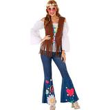 Tidstypiske Dragter & Tøj Kostumer Atosa Hippie Woman Costume
