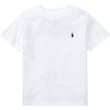 Polo Ralph Lauren Herre Overdele Polo Ralph Lauren Cotton Jersey Crewneck T-shirt - White