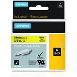 Dymo Markeringsbånd Dymo Industrial Rhino Labels Black on Yellow