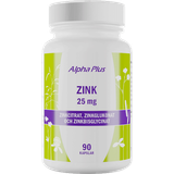 Alpha Plus Vitaminer & Mineraler Alpha Plus Zink 25mg 90 stk