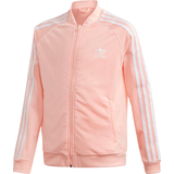 Adidas Pink Overtøj adidas Kid's SST Track Top - Haze Coral/White (GD2674)