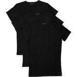 Tommy Hilfiger Herre T-shirts & Toppe Tommy Hilfiger V-Neck Cotton T-shirts 3-pack - Black