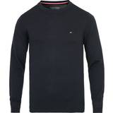 Tommy Hilfiger Silke Overdele Tommy Hilfiger Crew Neck Jumper - Sky Captain