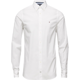 Tommy Hilfiger Stretch Slim Fit Poplin Skjorte - Bright White
