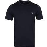 Fred Perry Bomuld T-shirts & Toppe Fred Perry Ringer T-Shirt - Navy