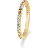 Ametyster Ringe Mads Z Poetry Rainbow Ring - Gold/Multicolour