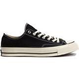 Converse 40 ½ - Herre Sneakers Converse Chuck 70 OX - Black/Black/Egret