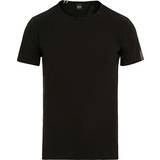 Replay Sort Tøj Replay Raw Cut Cotton T-shirt - Black