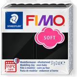 Sort Ler Staedtler Fimo Soft Black 57g