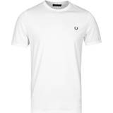 Fred Perry Lang Tøj Fred Perry Ringer T-shirt - White