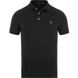 Polotrøjer Polo Ralph Lauren Slim Fit Soft Touch Pima Polo T-Shirt - Black