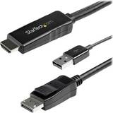 HDMI-kabler - Standard Speed StarTech HDMI/USB-DisplayPort 2m