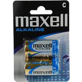 Batterier - Urbatterier Batterier & Opladere Maxell C/LR14 Alkaline Compatible 2-pack