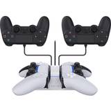 Spil tilbehør Raptor-Gaming PS5 CS200-U Dual Charging Dock