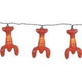 Orange Lyskæder & LED bånd Star Trading Crayfish Party Lyskæde 8 Pærer