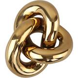 Guld Dekorationsfigurer Cooee Design Knot Dekorationsfigur 6cm