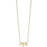 ByBiehl Together Family 3 Necklace - Gold