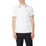 Ben Sherman Herre T-shirts & Toppe Ben Sherman Signature Polo Shirt - White