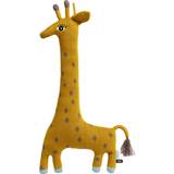 Bomuld - Gul Tekstiler OYOY Noah Giraffe Cushion