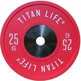 25 kg Vægtskiver Titan Life Elite Bumper Plates 25kg