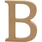 Brun Bogstaver Creativ Company Letter B