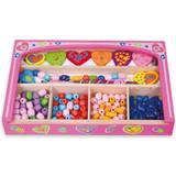 New Classic Toys Kreativitet & Hobby New Classic Toys Wooden Beads Hearts