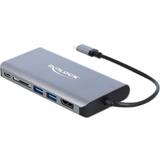 DeLock Kabeladaptere - USB C Kabler DeLock USB C - USBC/2USB A/HDMI/Displayport/RJ45 Adapter 0.2m
