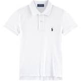 Hvid Børnetøj Ralph Lauren Kid's Performance Jersey Polo Shirt - White (383459)