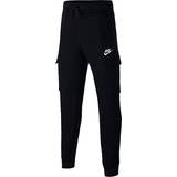 Cargobukser Børnetøj Nike Boy's Sportswear Club Cargo Trousers - Black/Black/White (CQ4298-010)
