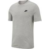 Nike 3XL - Denimjakker - Herre T-shirts Nike Sportswear Club T-shirt - Dark Grey Heather/Black