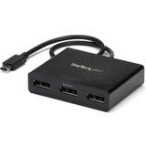 StarTech USB C-3DisplayPort M-F 0.3m