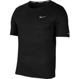 Nike Slids Overdele Nike Dri-FIT Miler Running Top Men's - Black