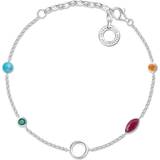 Rød Armbånd Thomas Sabo Bracelet - Silver/Multicolour