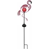 Pink - Solceller Gulvlamper & Havelamper Star Trading Flamingo Bedlampe 80cm