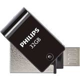 USB Micro-B USB Stik Philips USB 2in1 32GB