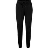 42 - Nylon Bukser Vero Moda Eva Casual Trouser - Black/Black