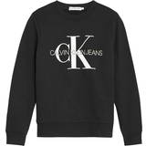 Calvin Klein Sweatshirts Børnetøj Calvin Klein Monogram Logo Sweatshirt - CK Black