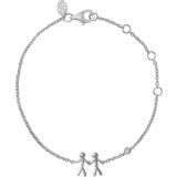Dame Armbånd ByBiehl Together My Love Bracelet - Silver/Transparent