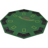 Pokerbord Bordspil vidaXL 8 Player Folding Poker Tabletop 2 Fold
