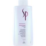 Wella Blødgørende Shampooer Wella SP Color Save Shampoo 1000ml