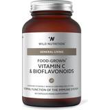 Wild Nutrition Vitaminer & Kosttilskud Wild Nutrition Food-Grown Vitamin C & Bioflavonoids 60 stk